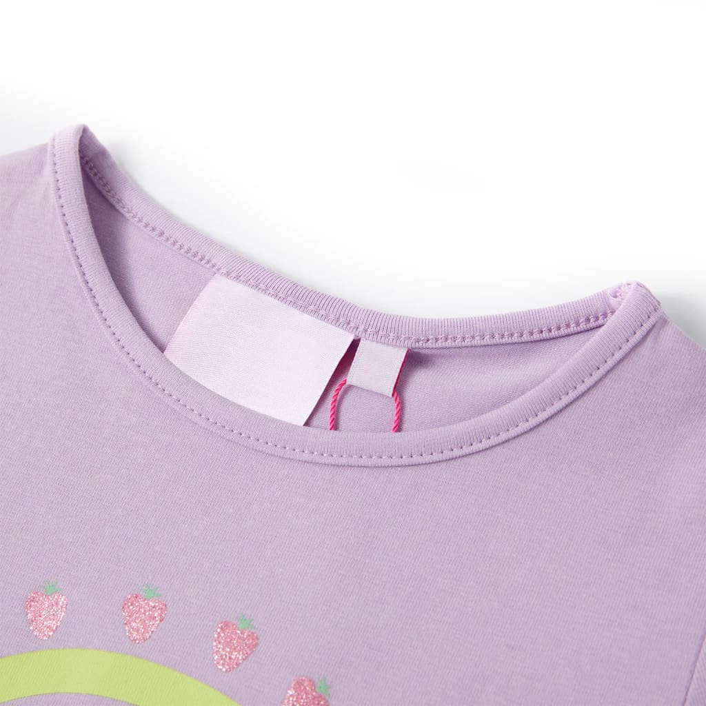 Vidaxl Child's Shirt 140 Lilac