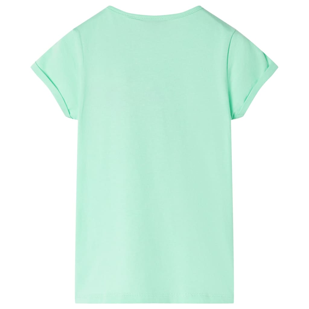 Vidaxl Child's Shirt 104 Green Bright