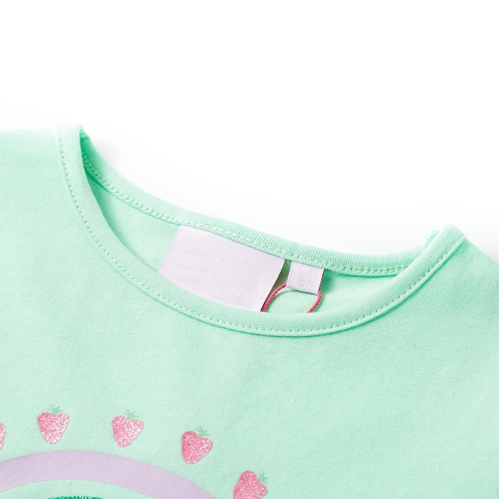Vidaxl Child's Shirt 116 vert vif