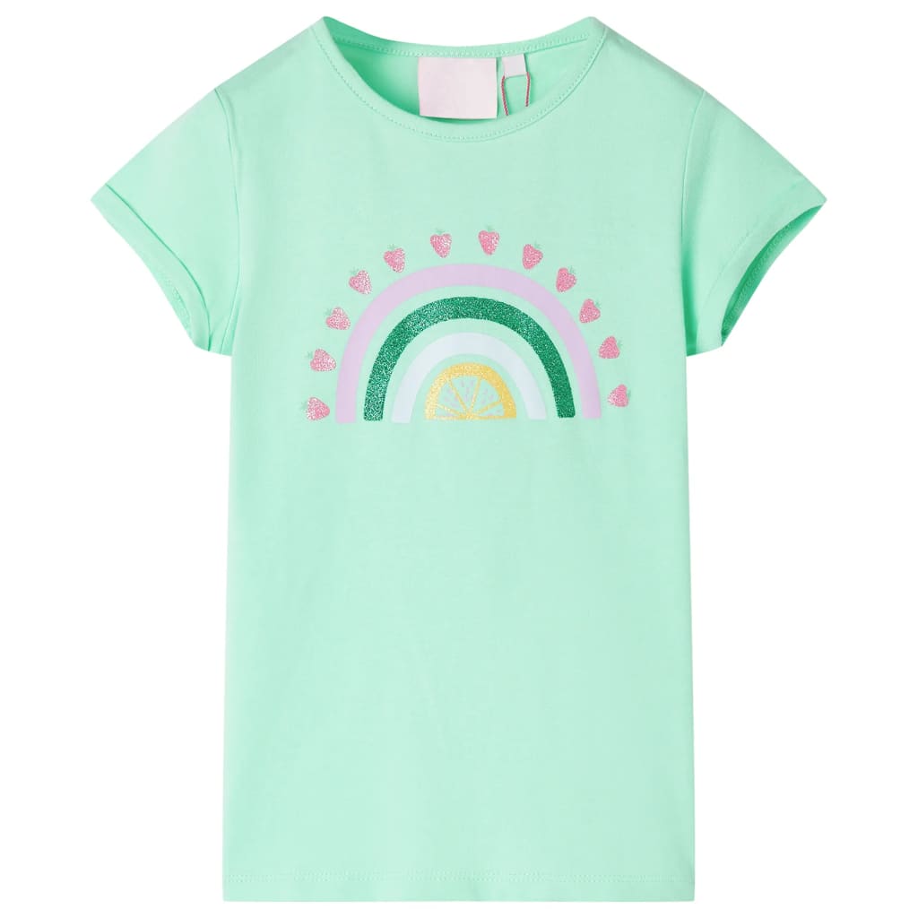 Vidaxl Child's Shirt 128 Green vif