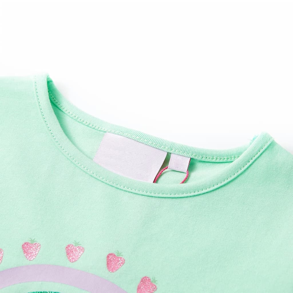 Vidaxl Child's Shirt 128 Green vif