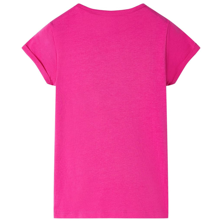 Vidaxl Child's Shirt 104 Rose foncé