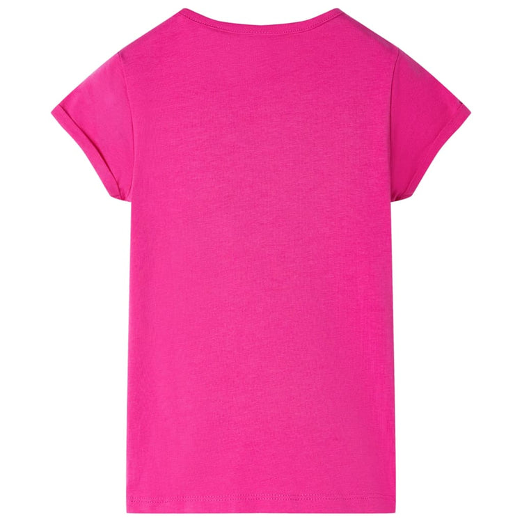 Vidaxl Child's Shirt 128 Rose foncé