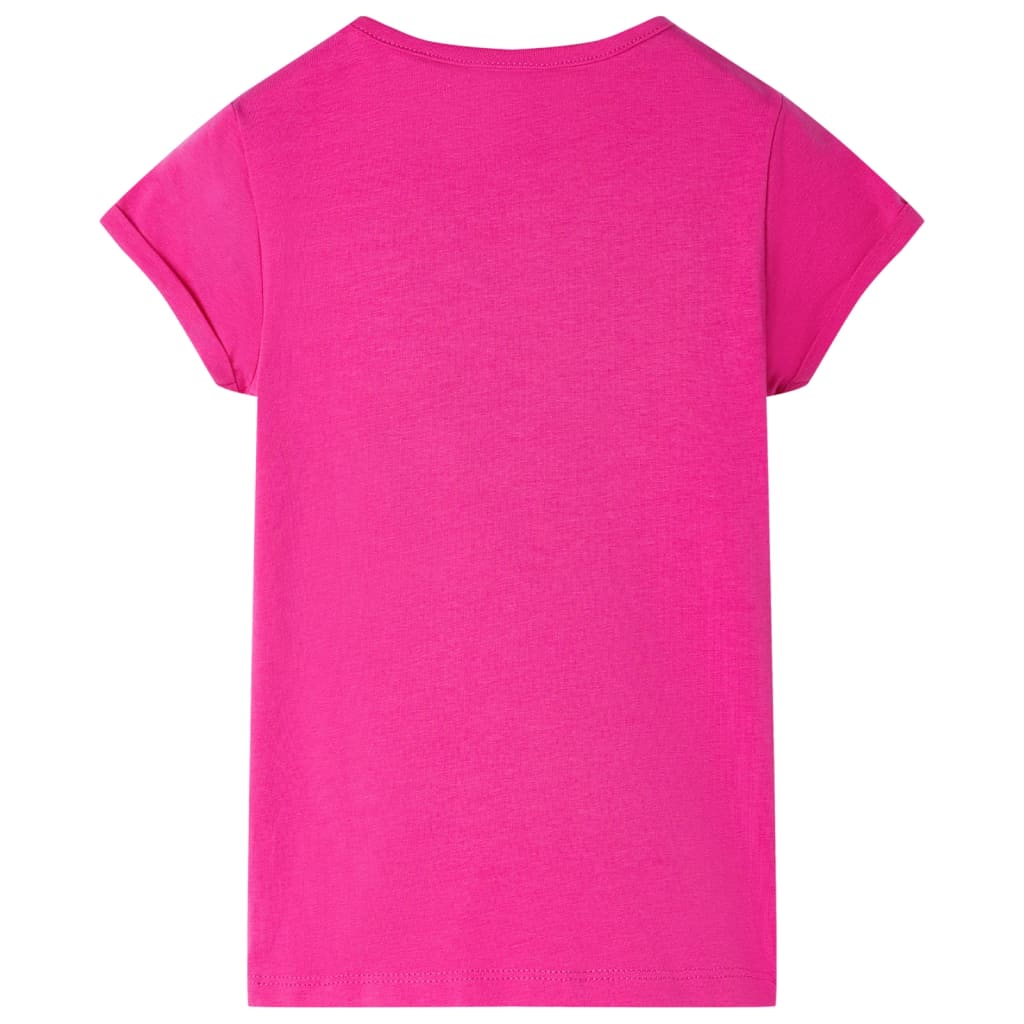 Vidaxl Child's Shirt 140 Rose foncé