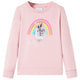 Pull pour enfants Vidaxl 104 rose clair