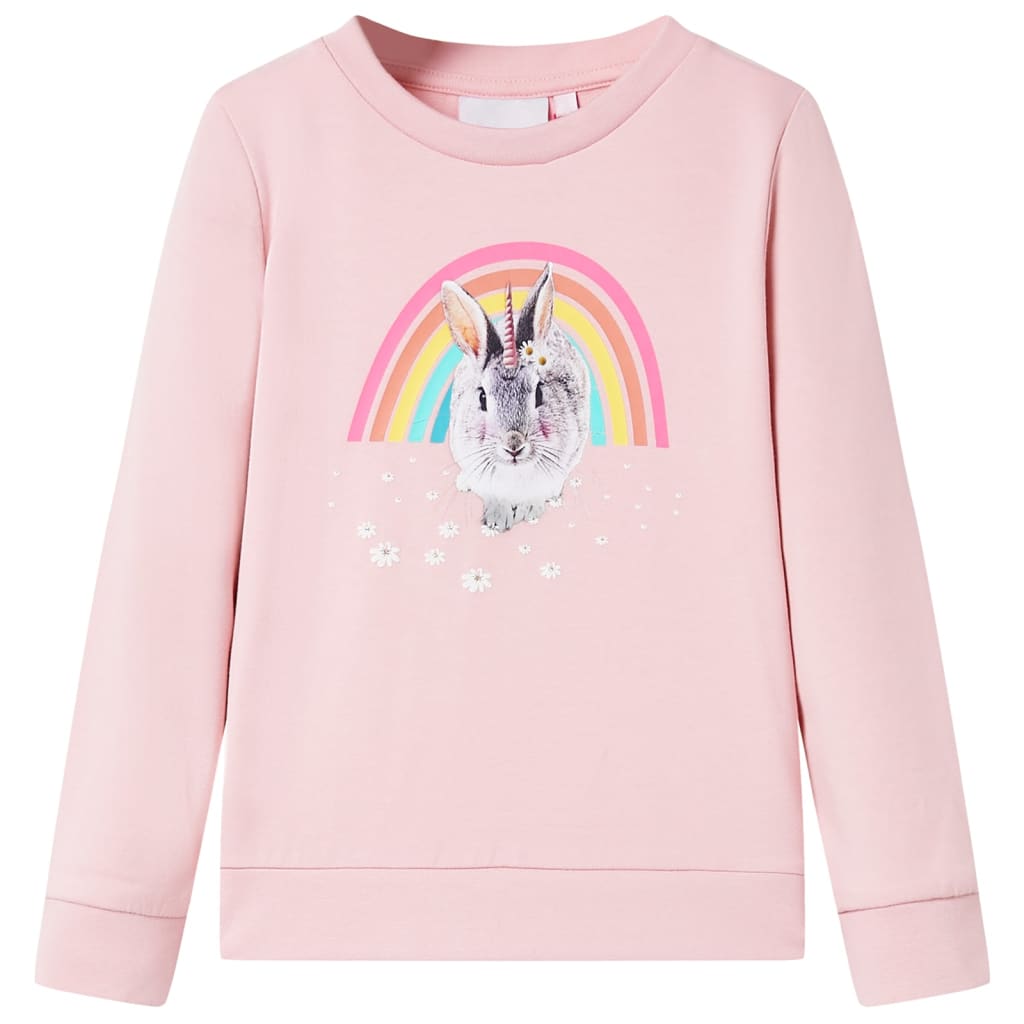 Pull pour enfants Vidaxl 116 rose clair