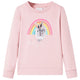 Pull pour enfants Vidaxl 128 rose clair