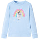 Pull pour enfants Vidaxl 128 bleu clair