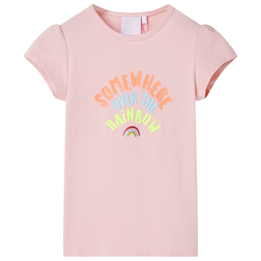 Vidaxl Child's Shirt 92 Rose clair
