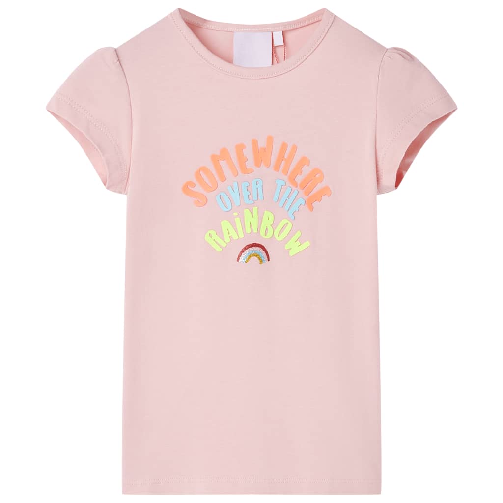 Vidaxl Child's Shirt 104 Rose clair