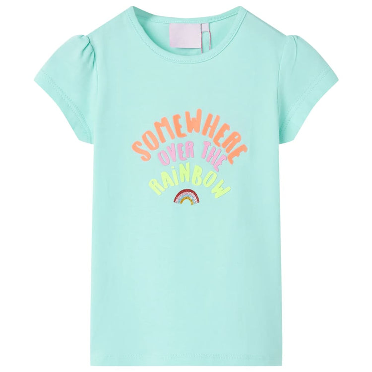 Vidaxl Child's Shirt 92 Light Sea Blue