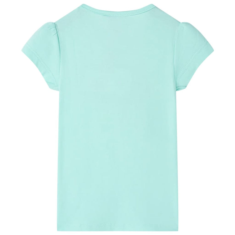 Vidaxl Child's Shirt 92 Light Sea Blue