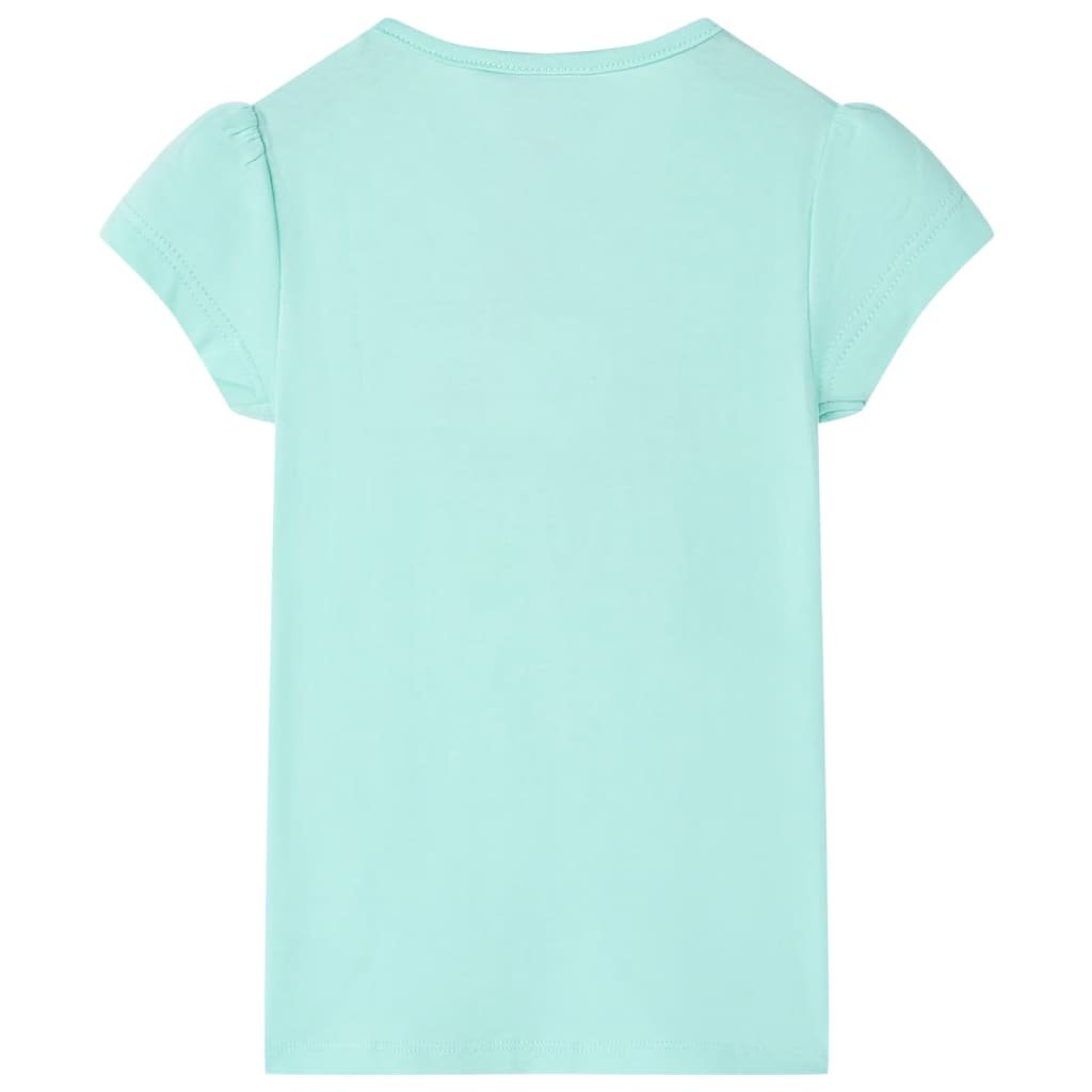 Vidaxl Child's Shirt 104 Light Sea Blue