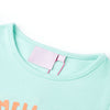 Vidaxl Child's Shirt 116 Light Sea Blue