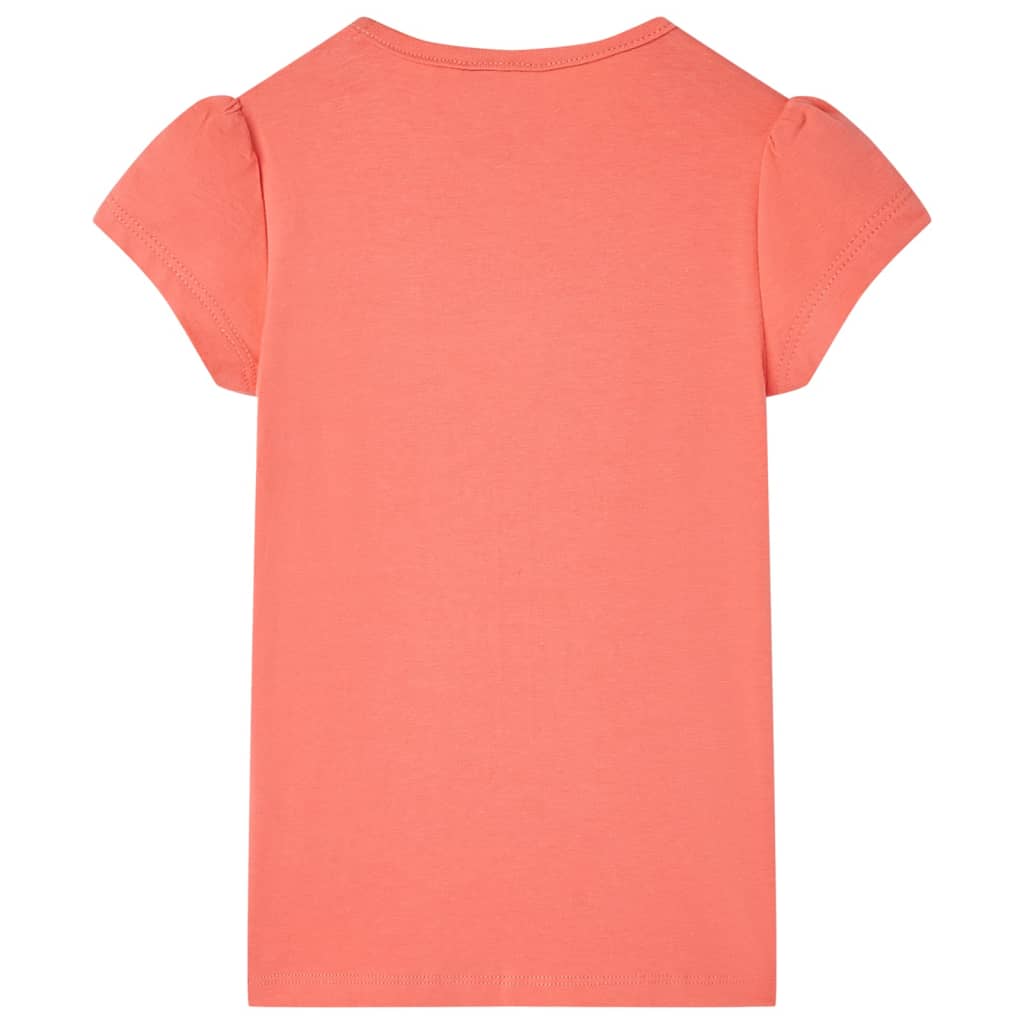Vidaxl Child's Shirt 104 Coral colored
