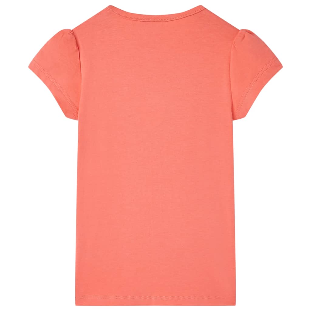 Vidaxl Child's Shirt 140 Coral coloré