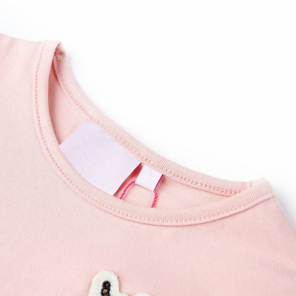 Vidaxl Child's Shirt 104 Rose clair