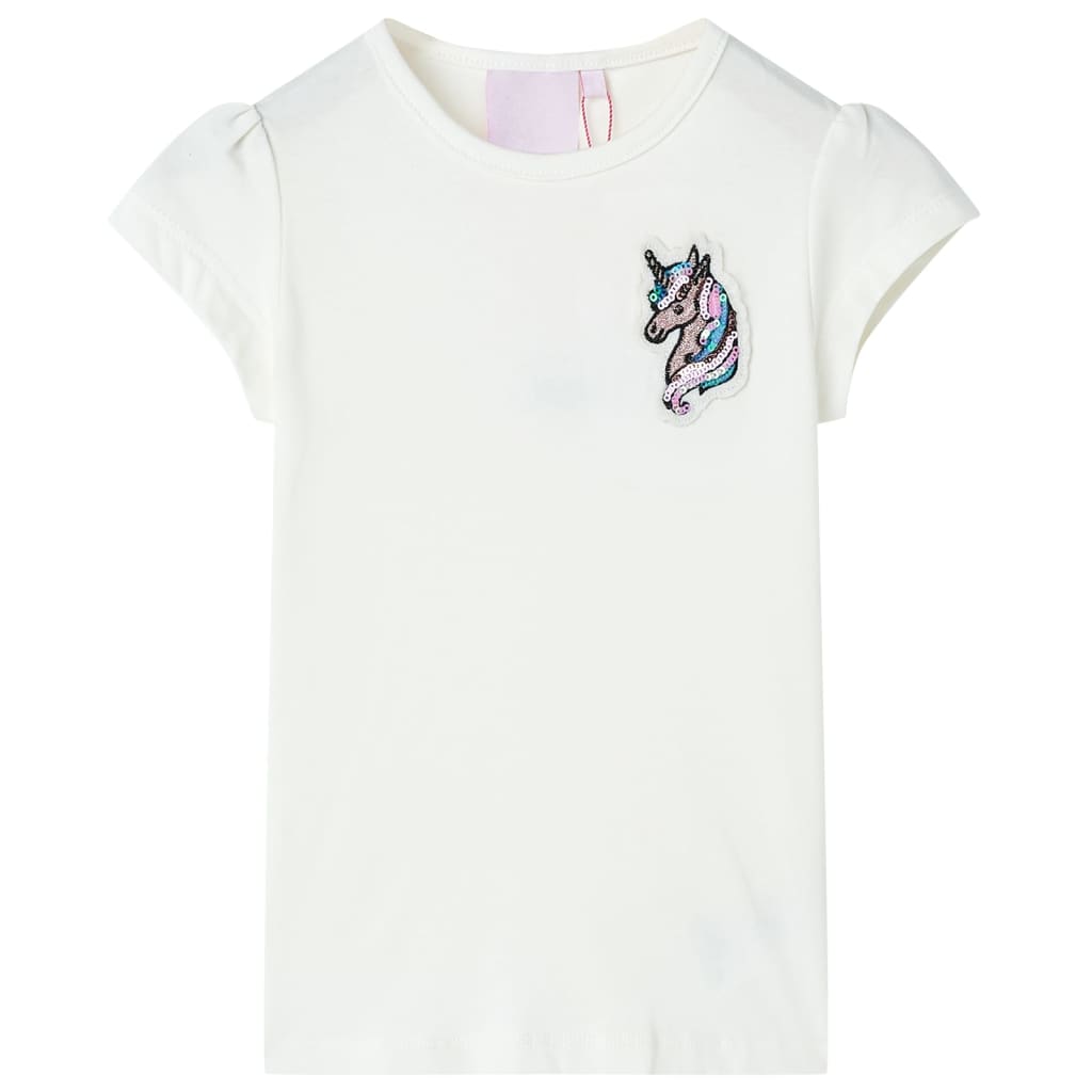 Vidaxl Child's Shirt 104 Ecru