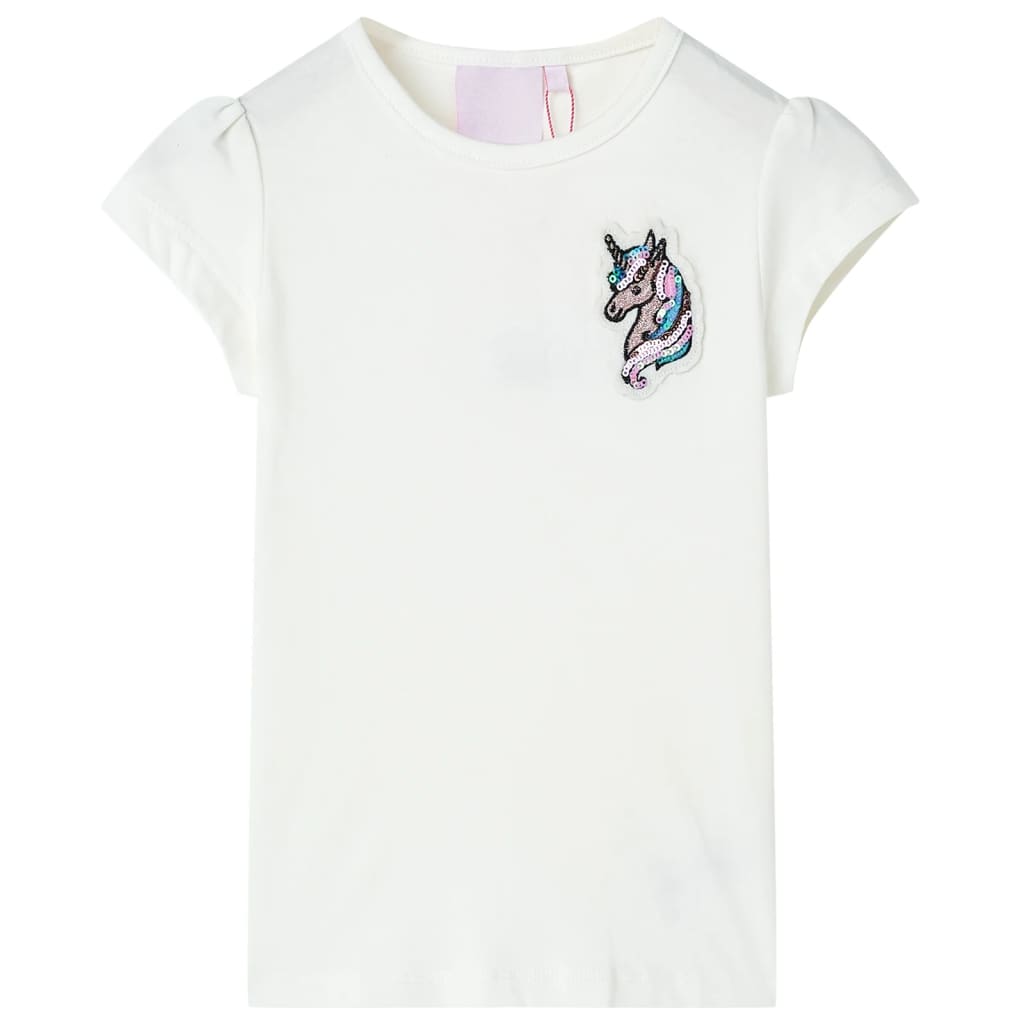 Vidaxl Child's Shirt 116 Ecru