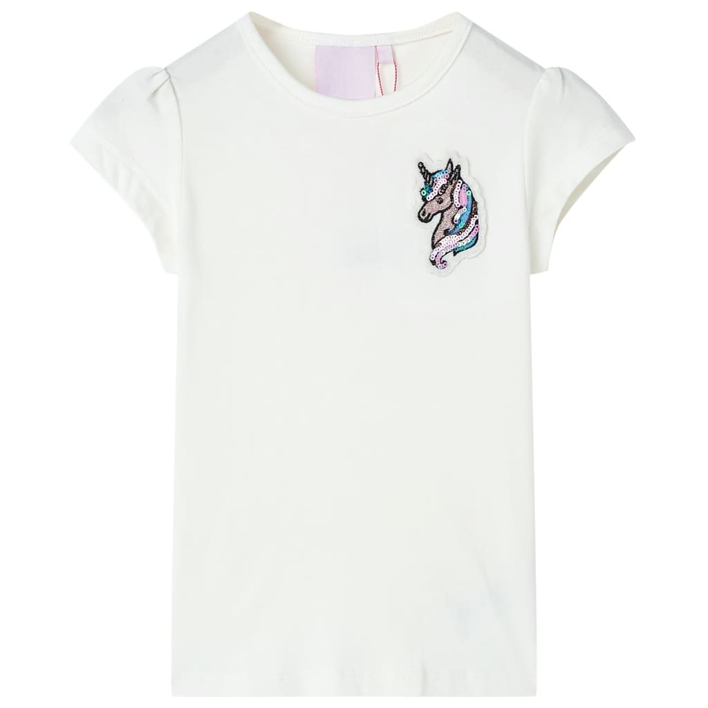 Vidaxl Child's Shirt 140 Ecru