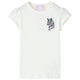 Vidaxl Child's Shirt 140 Ecru