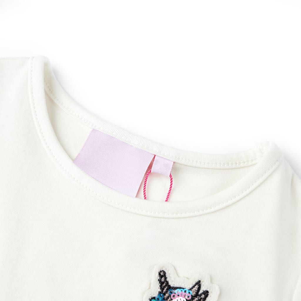 Vidaxl Child's Shirt 140 Ecru