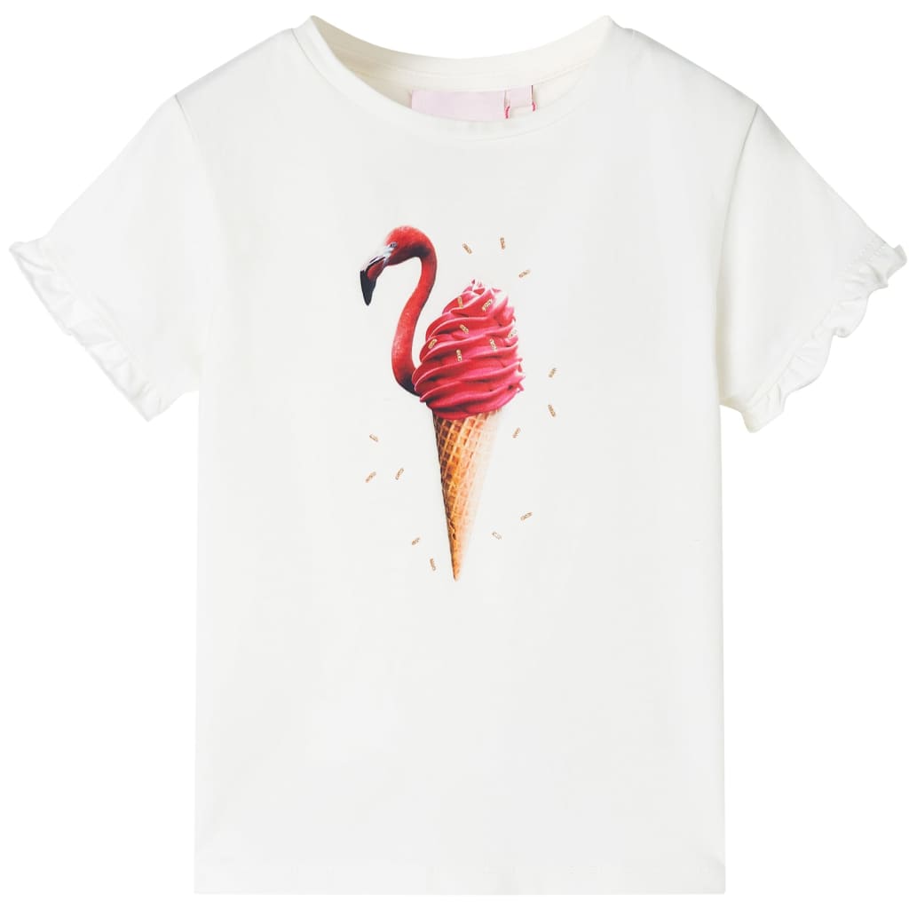 Vidaxl Child's Shirt 92 Ecru