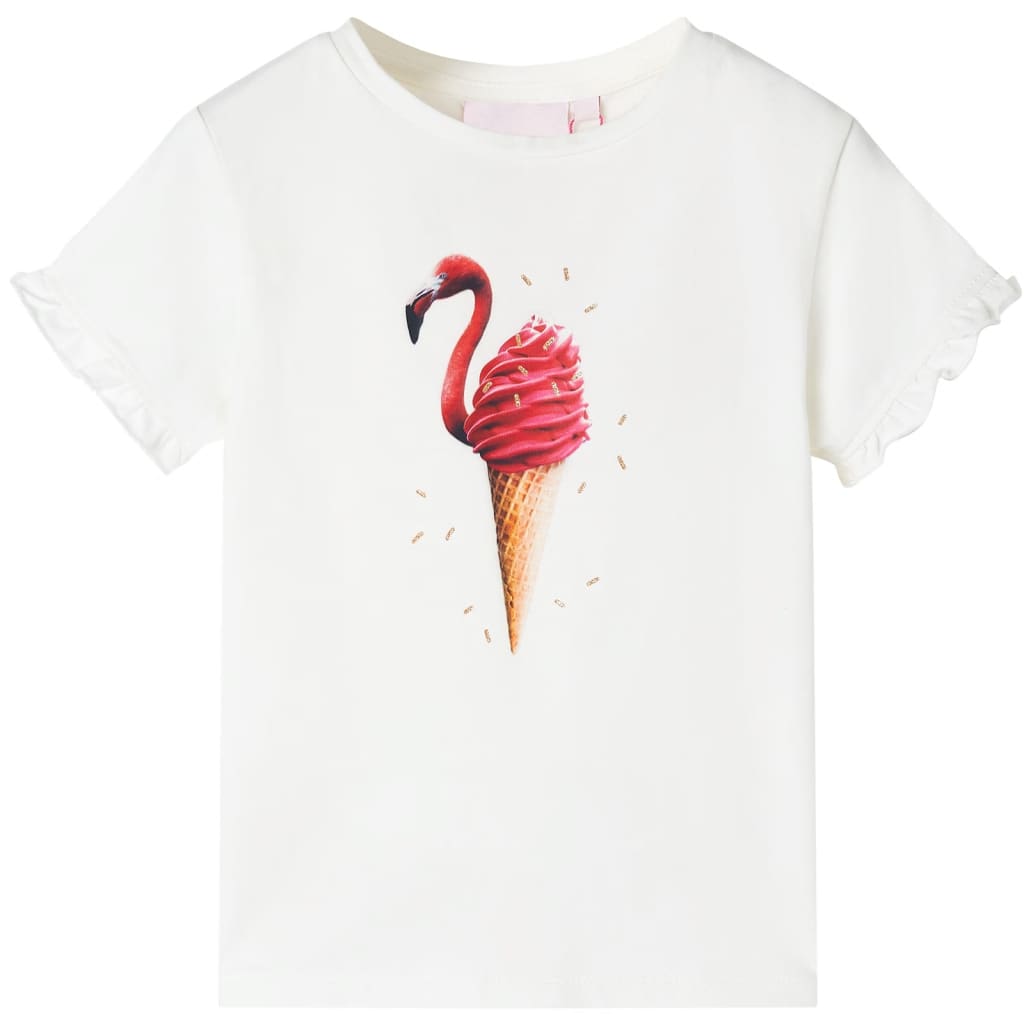 Vidaxl Child's Shirt 104 Ecru