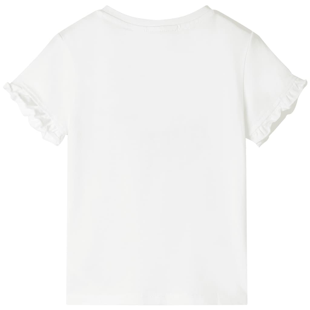 Vidaxl Child's Shirt 104 Ecru