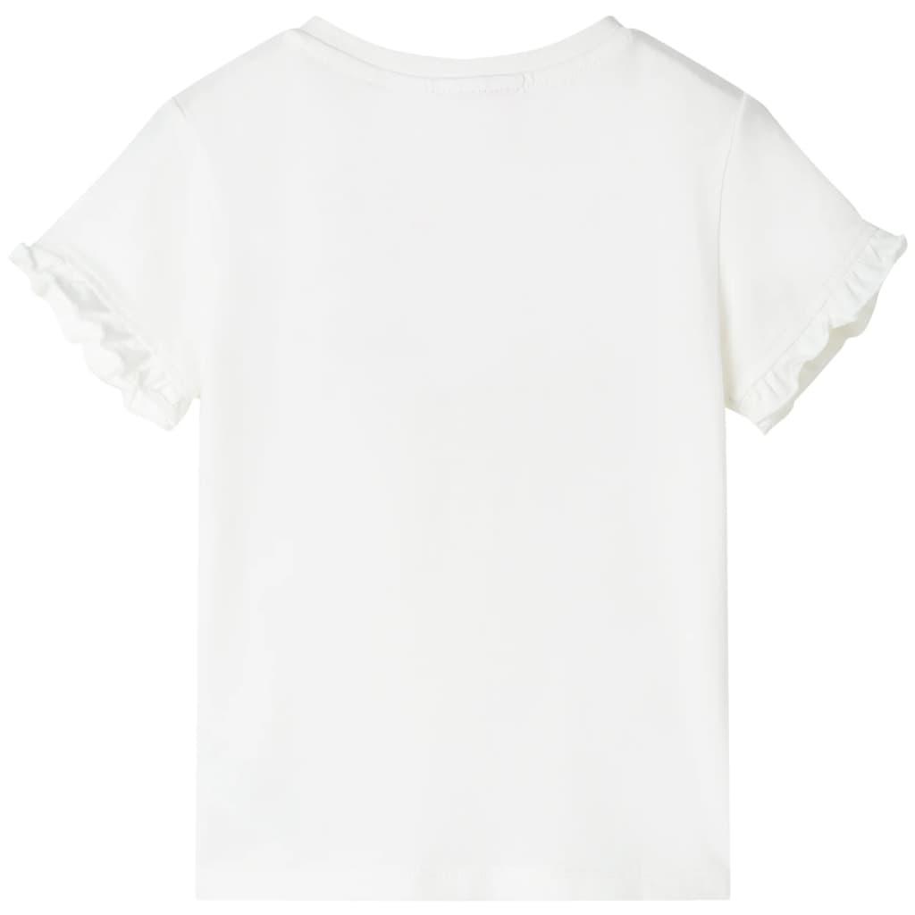 Vidaxl Child's Shirt 116 Ecru