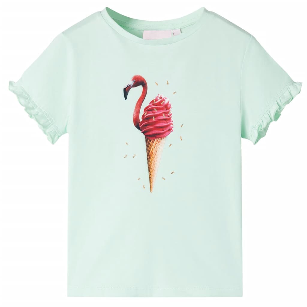 Vidaxl Children's Shirt 104 Couleur de menthe claire