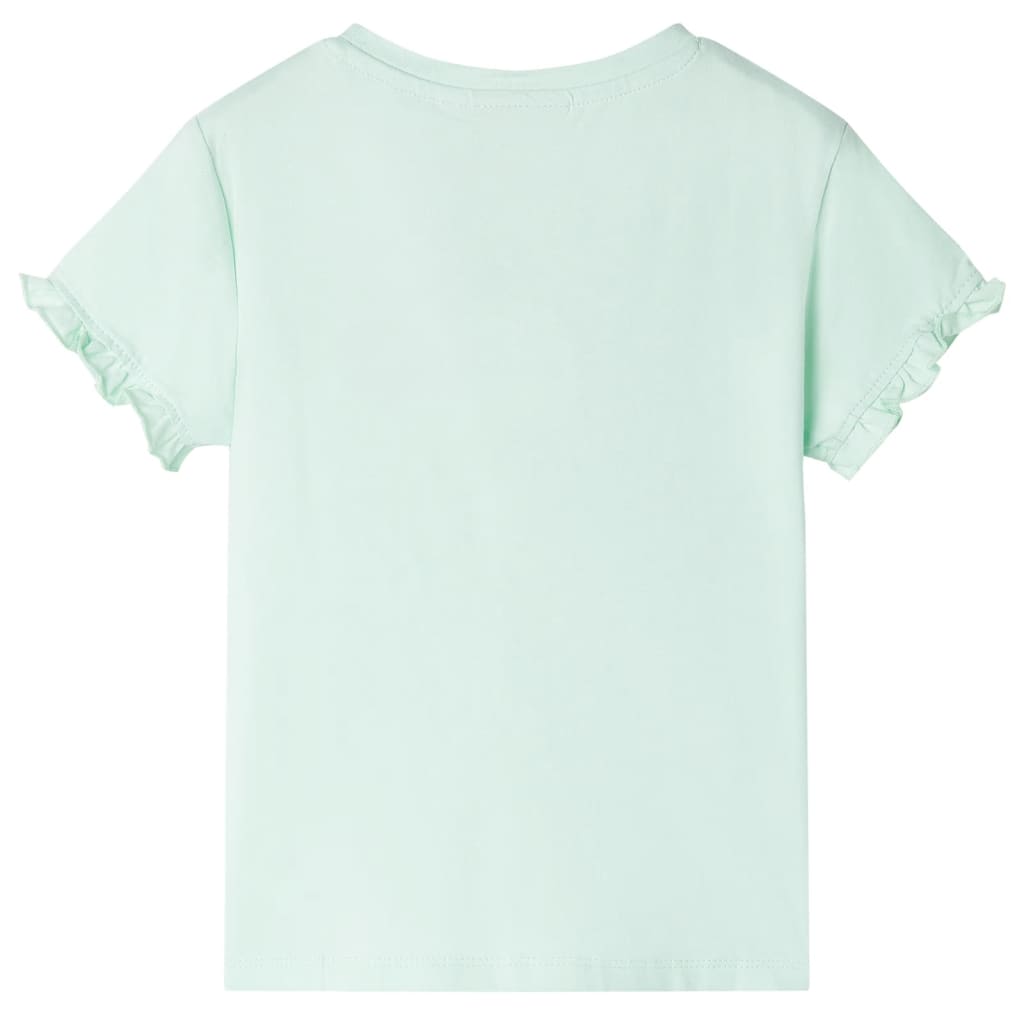 Vidaxl Children's Shirt 104 Couleur de menthe claire
