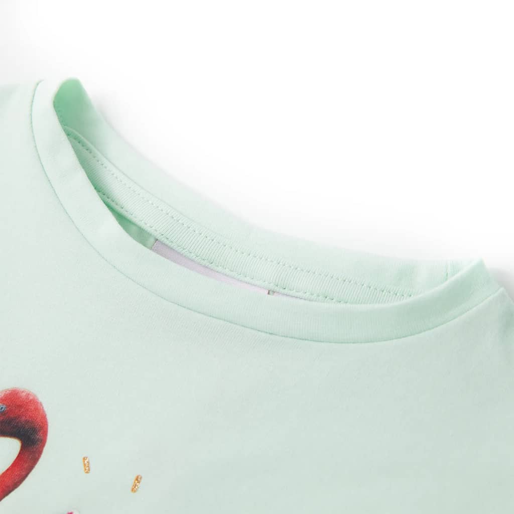 Vidaxl Children's Shirt 104 Couleur de menthe claire