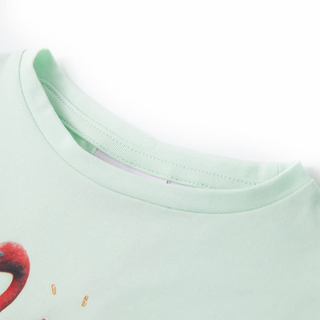 Vidaxl Children's Shirt 140 Light Mint