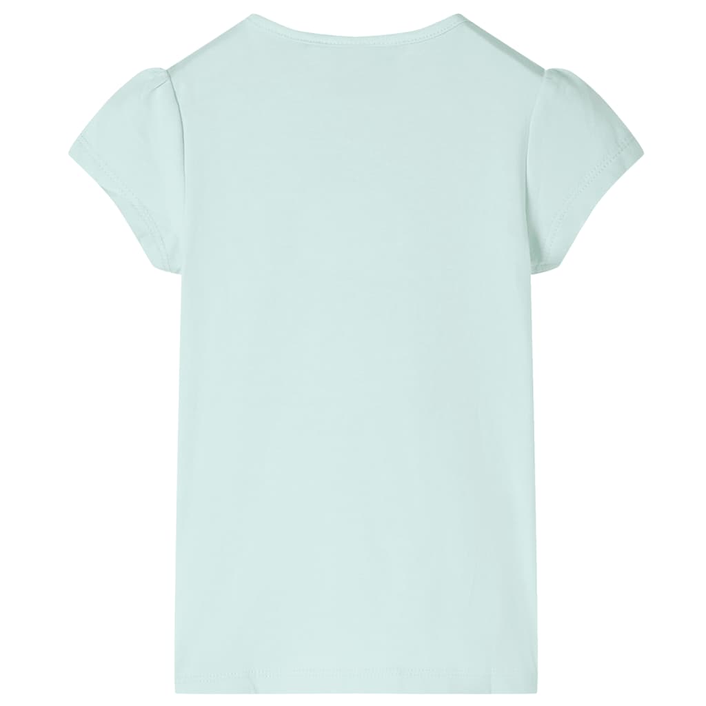 Vidaxl Children's Shirt with Cap Sleeves 92 Light Thin Couleur