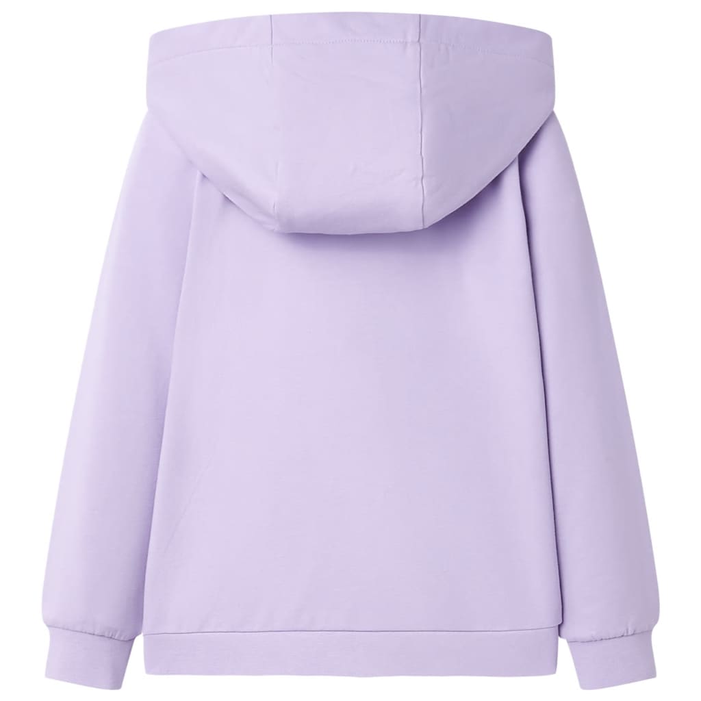 Vidaxl Gilet pour enfants avec cagoule 92 Lila