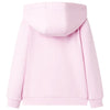 Vidaxl gilet pour enfants avec capuche 128 rose clair