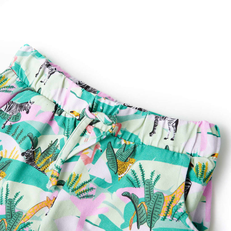 Short pour enfants vidaxl avec Trekkoord 92 Light Mint -Colored