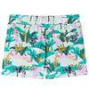 Short pour enfants vidaxl avec Trekoord 128 Light Mint -Colored