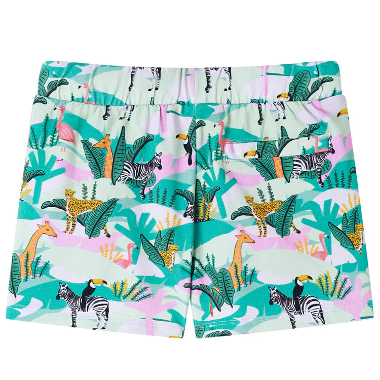 Short pour enfants vidaxl avec Trekoord 128 Light Mint -Colored