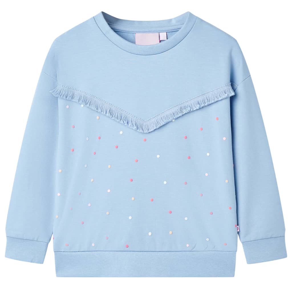 Pull pour enfants Vidaxl 116 bleu