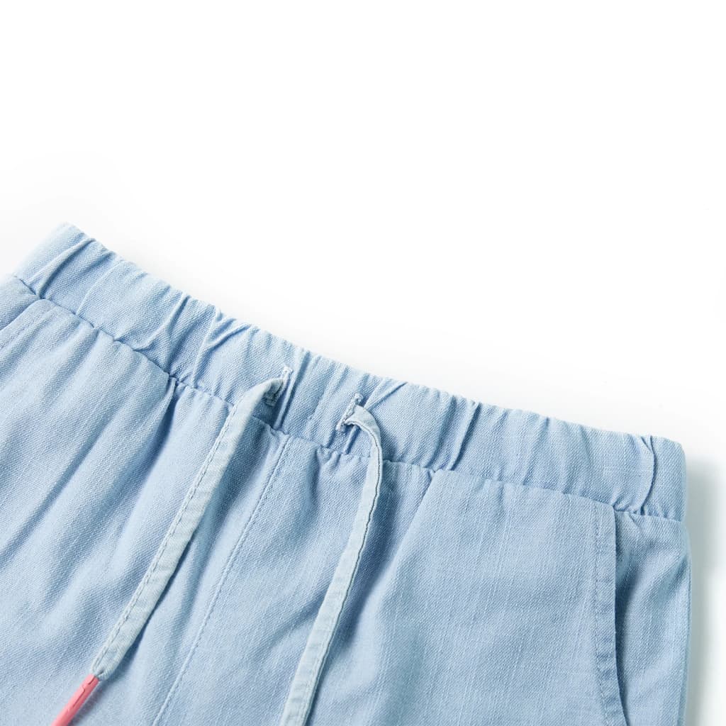 Vidaxl Child's Short 128 Pivot Soft Blue