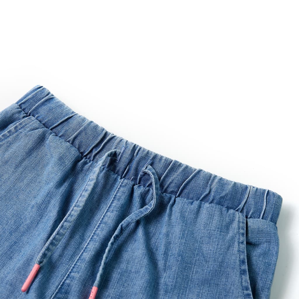 Vidaxl Child's Short 116 Denim bleu