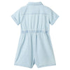 Vidaxl Diseases pour enfants avec des manches courtes 104 bleu doux