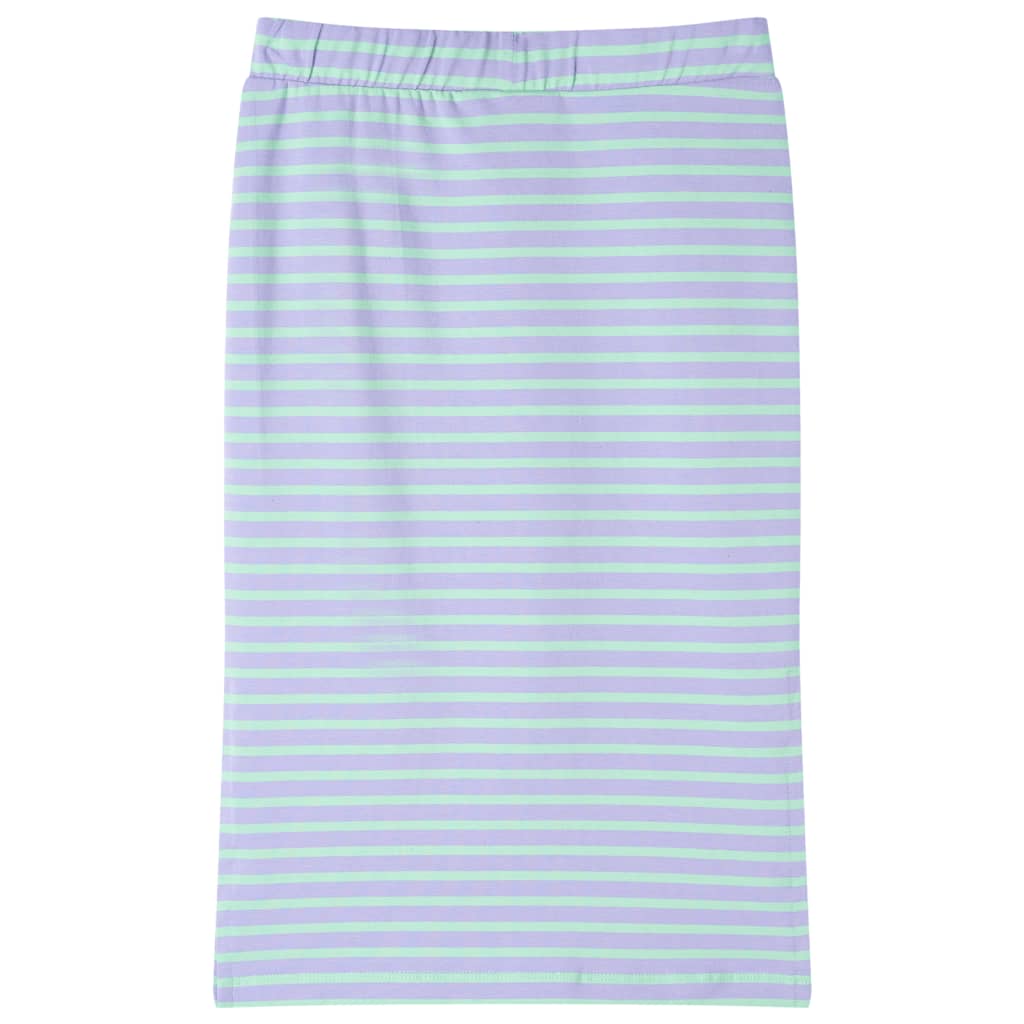 Vidaxl Jupe pour enfants droite avec rayures 92 felmint colored