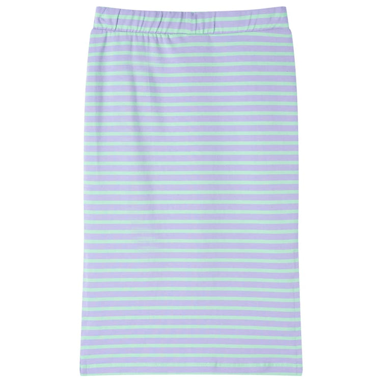 Vidaxl Jupe pour enfants droite avec rayures 92 felmint colored