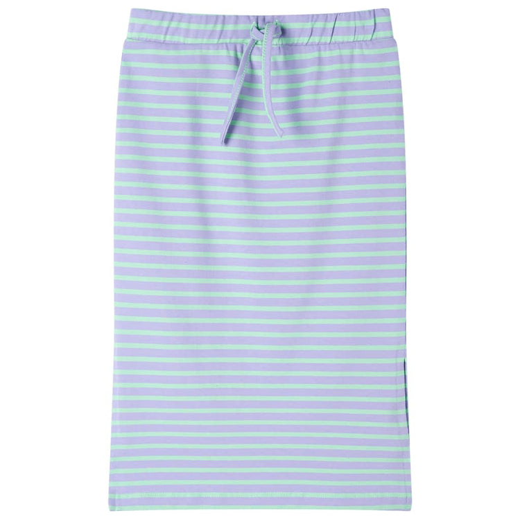 Vidaxl Jupe pour enfants droite avec rayures 104 felmint colored