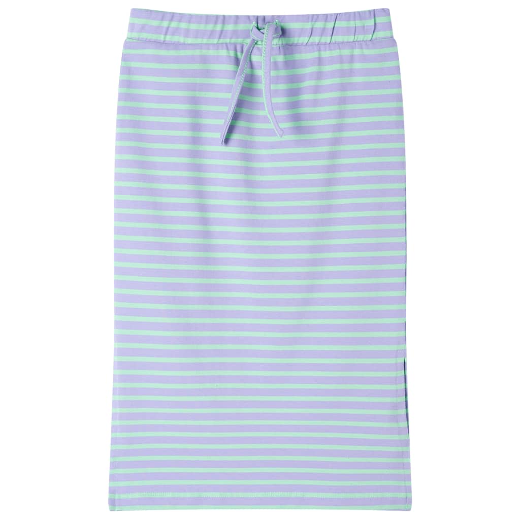 Vidaxl Jupe pour enfants droite avec rayures 116 felmint colored