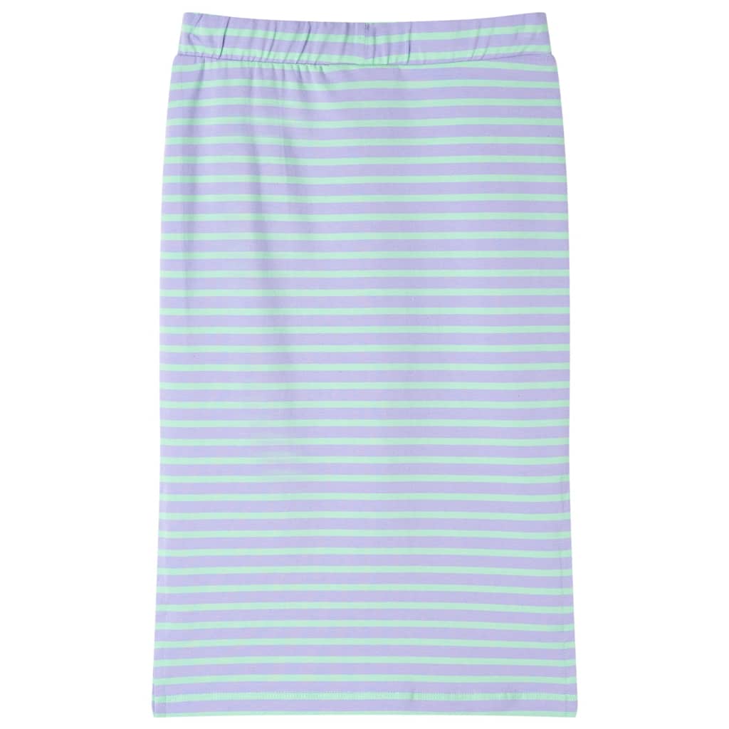 Vidaxl Jupe pour enfants droite avec rayures 116 felmint colored