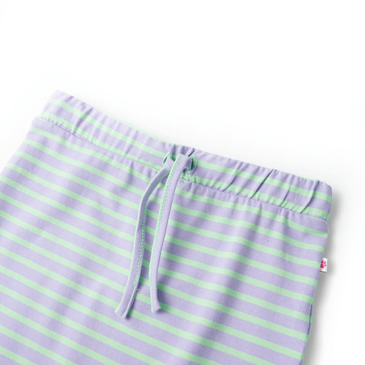 Vidaxl Jupe pour enfants droite avec rayures 128 felmint colored